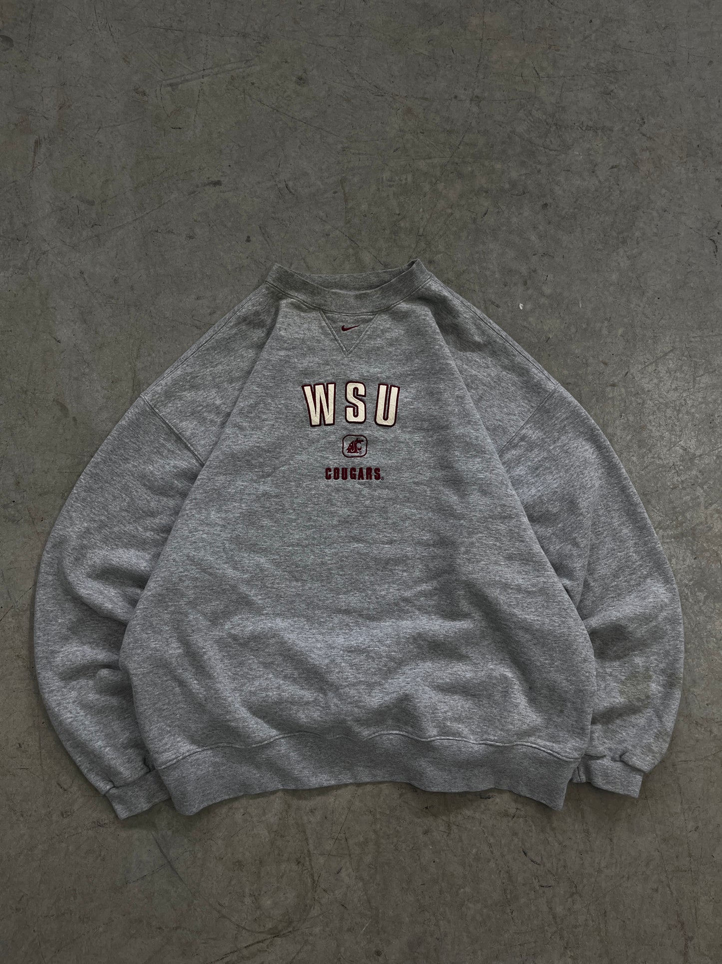 crewneck vintage WSU -L