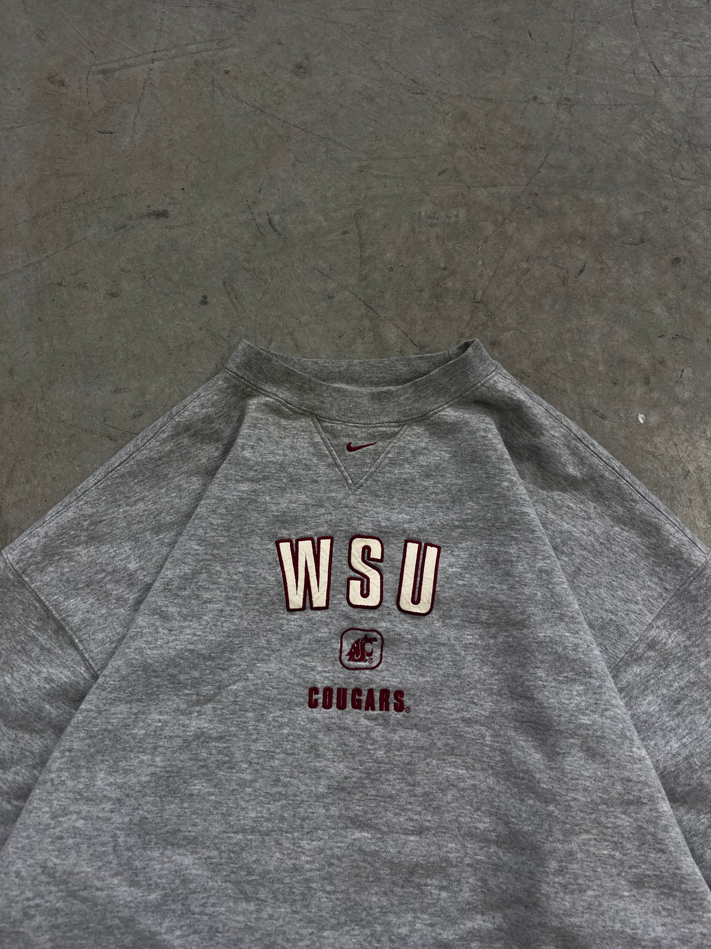 crewneck vintage WSU -L