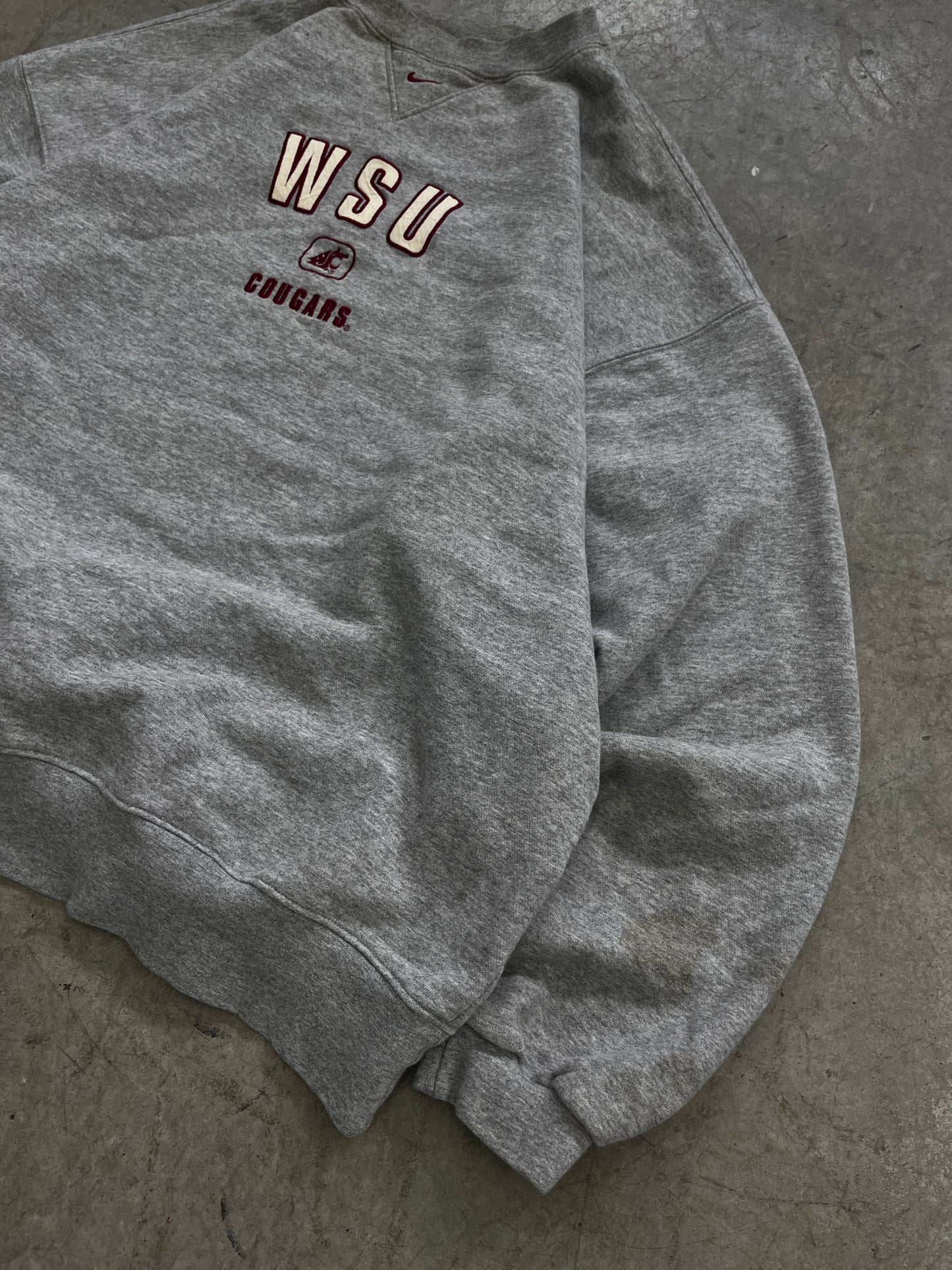 crewneck vintage WSU -L