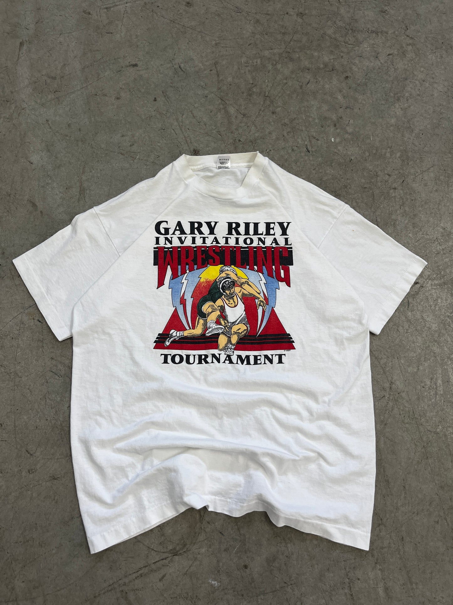 t-shirt vintage Gary Riley -XL