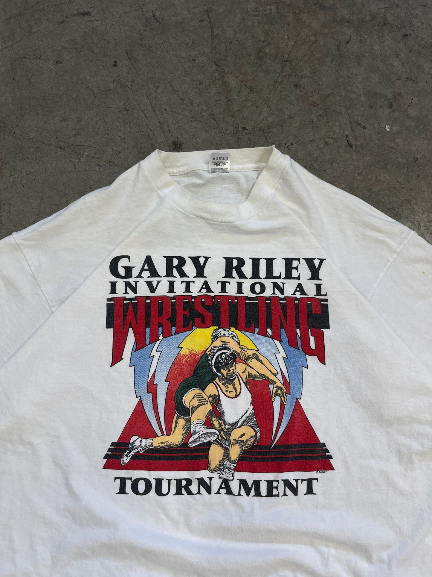 t-shirt vintage Gary Riley -XL