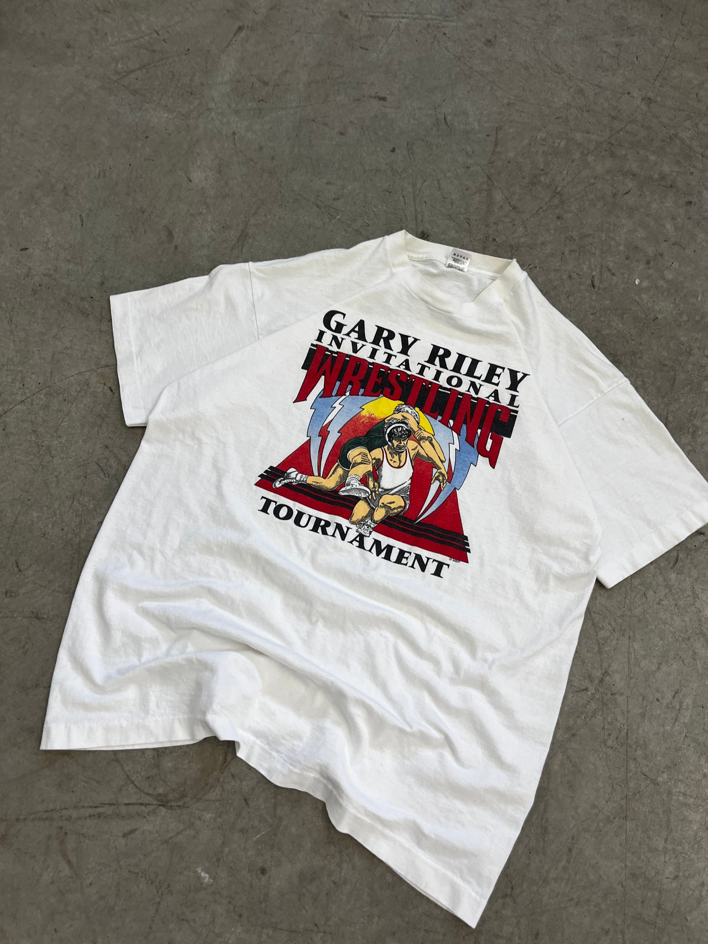 t-shirt vintage Gary Riley -XL