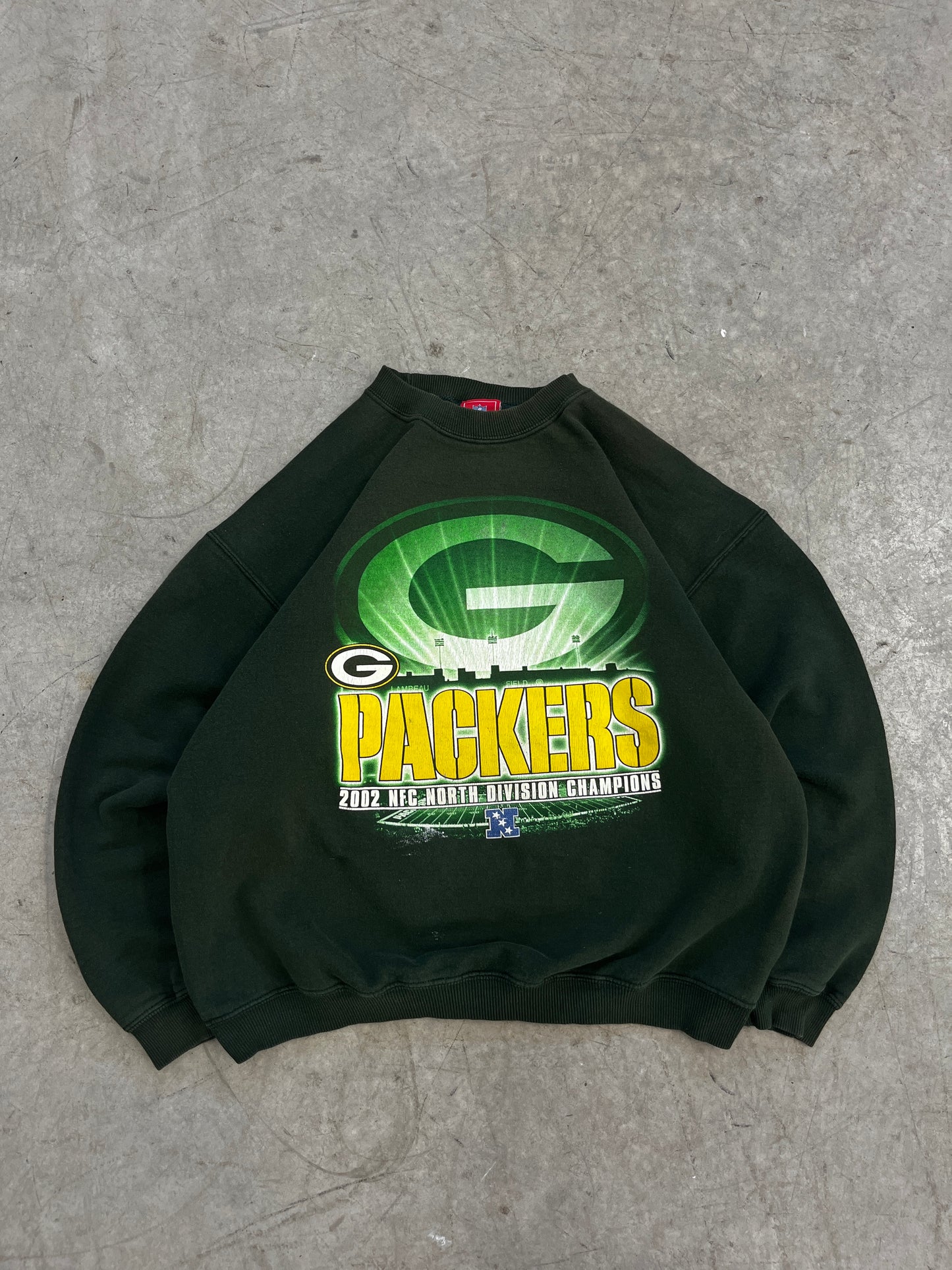 crewneck vintage packers -fit M/L