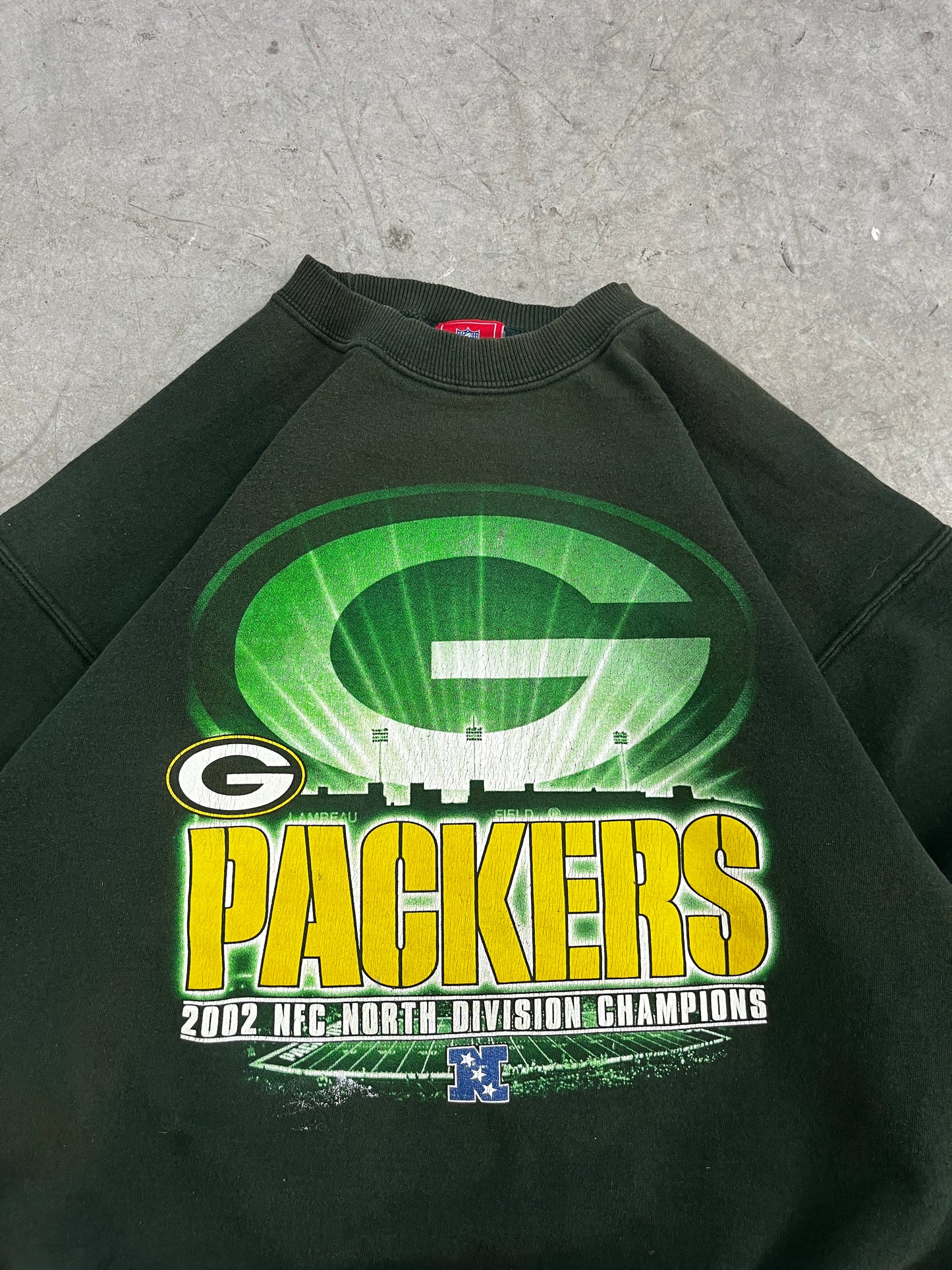 crewneck vintage packers -fit M/L