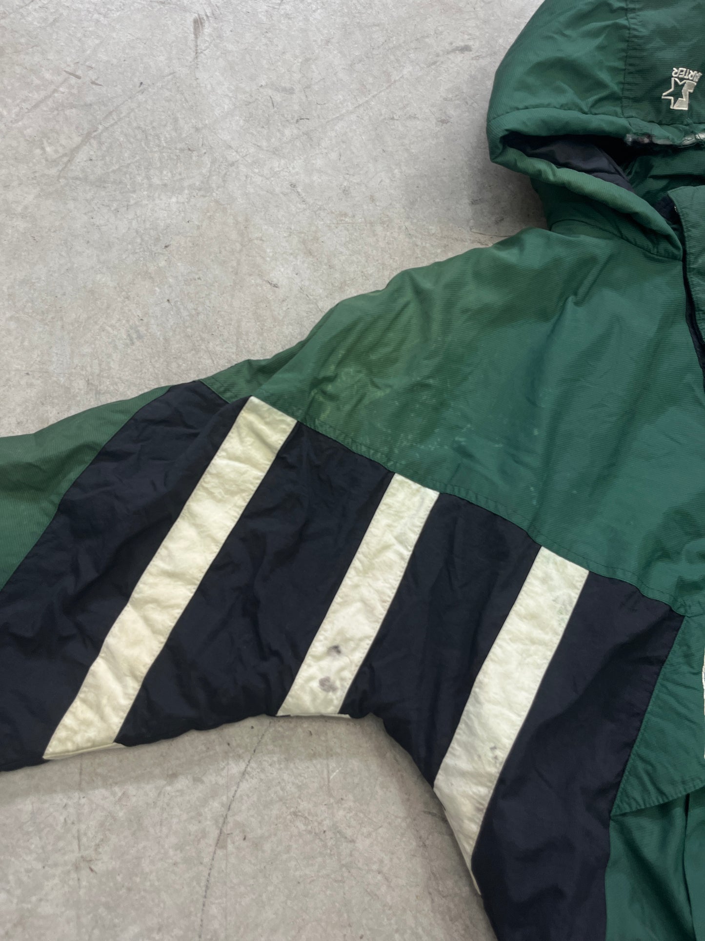 manteau vintage michigan state -XL