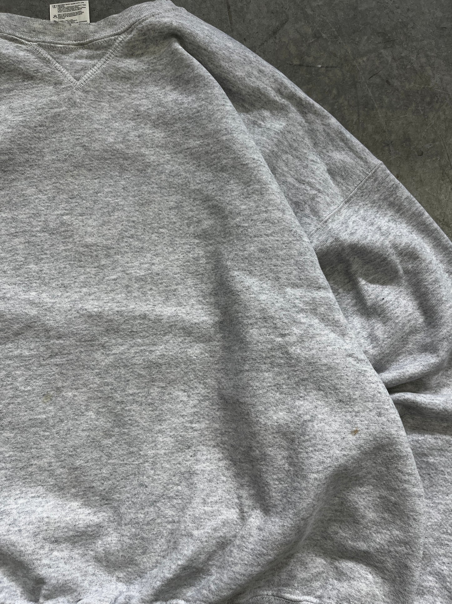 vintage gray crewneck -XL fit a little cropped