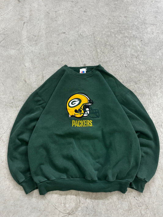 crewneck vintage packers made in canada -fit L