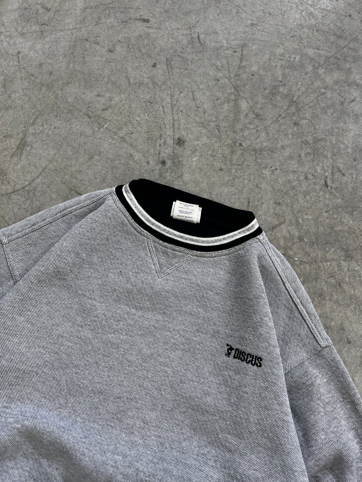 crewneck vintage discus -L