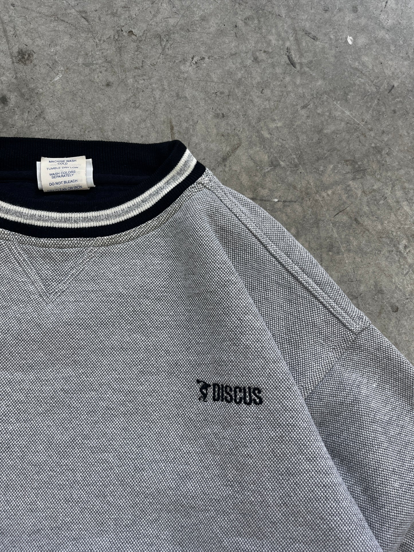 crewneck vintage discus -L