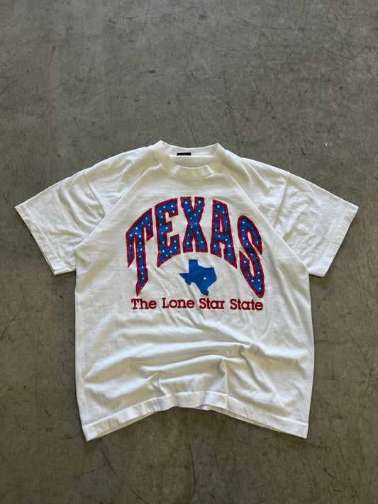 t-shirt vintage texas -L