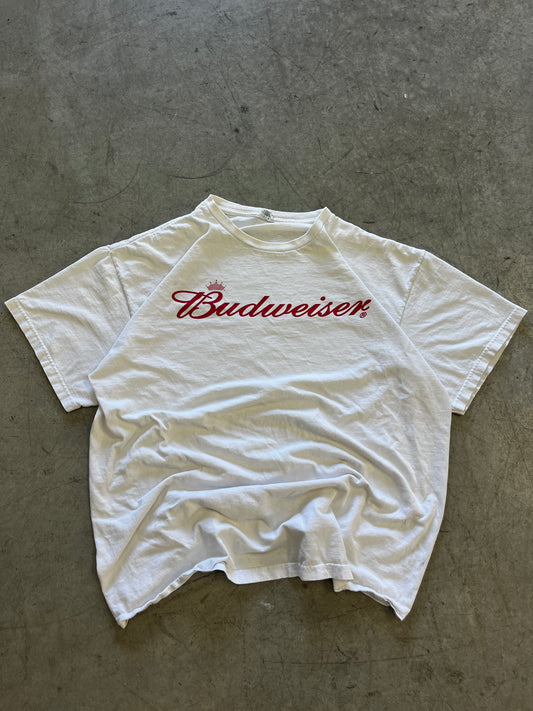 t-shirt budweiser vintage -XL fit L