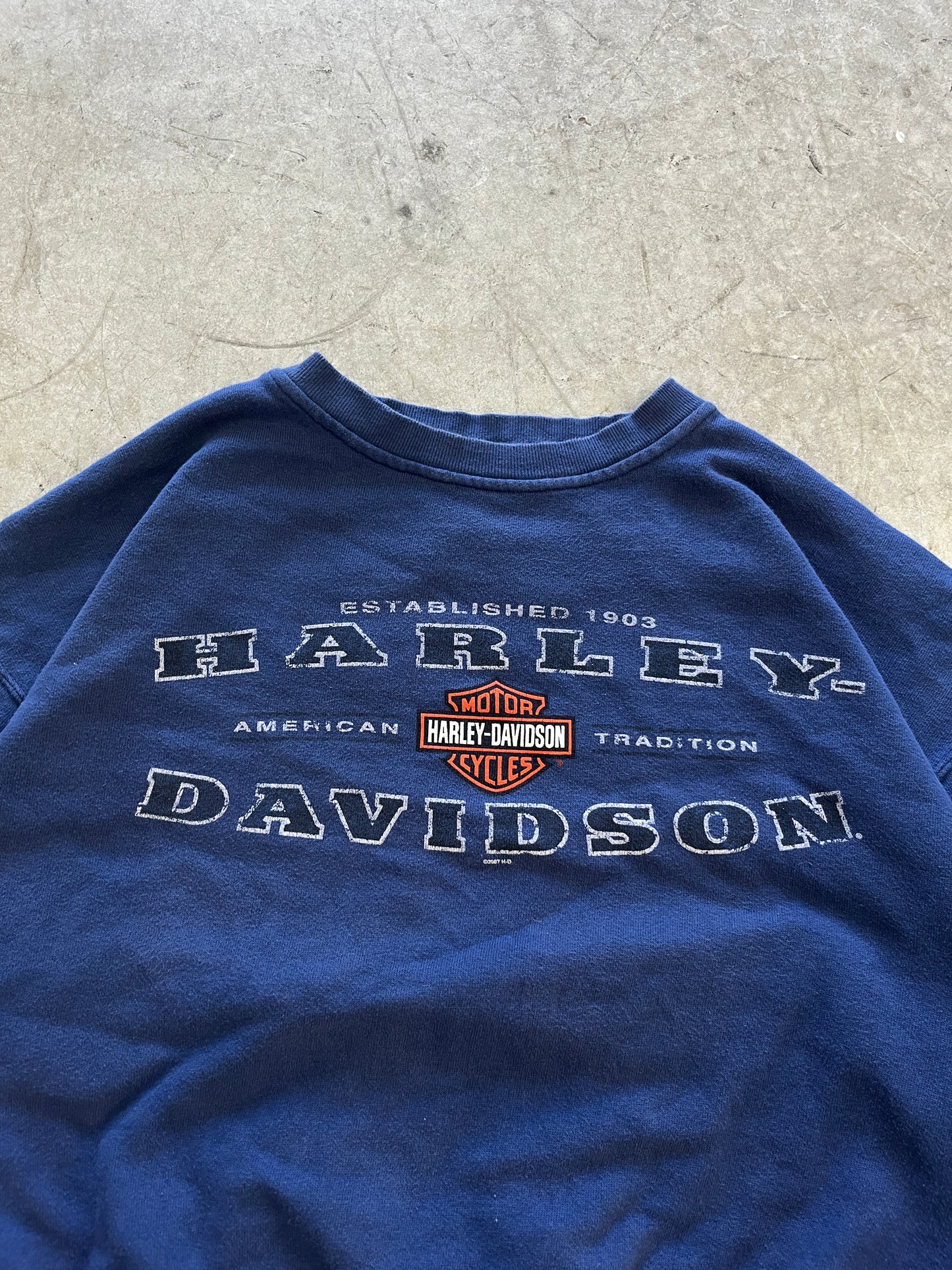 crewneck harley 2007 -XL