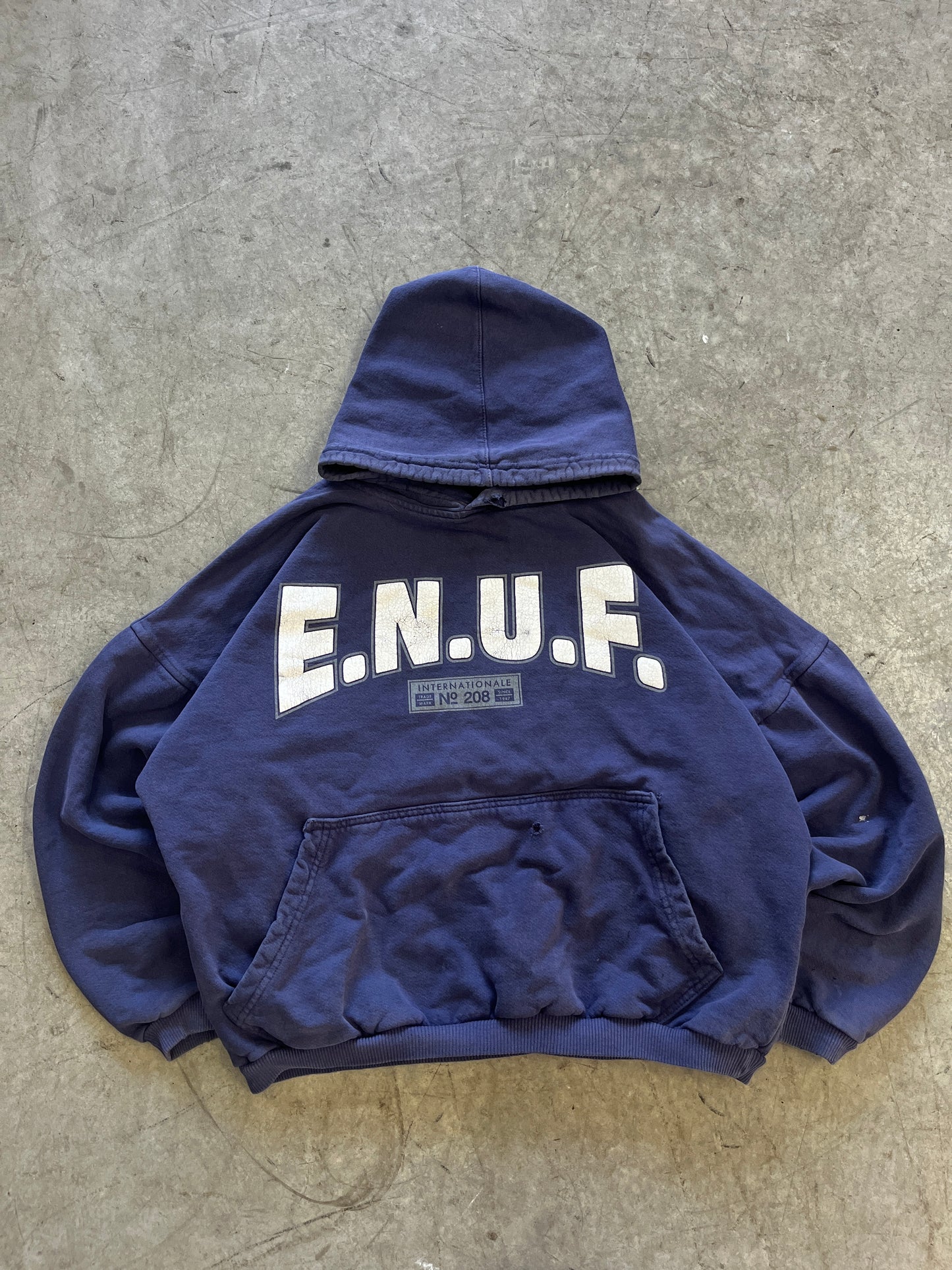 hoodie E.N.U.F vintage -S