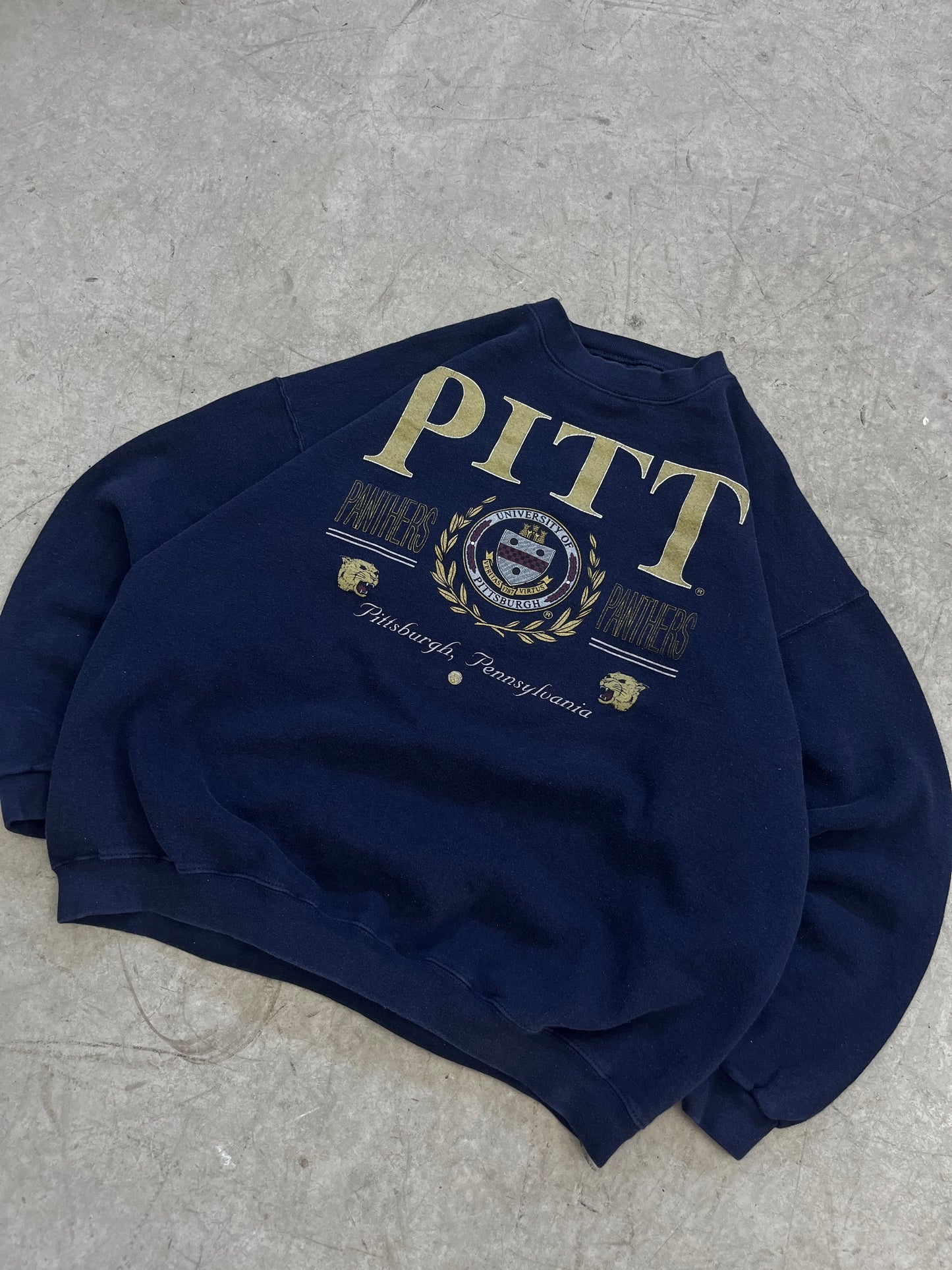 crewneck vintage Pitt -XL