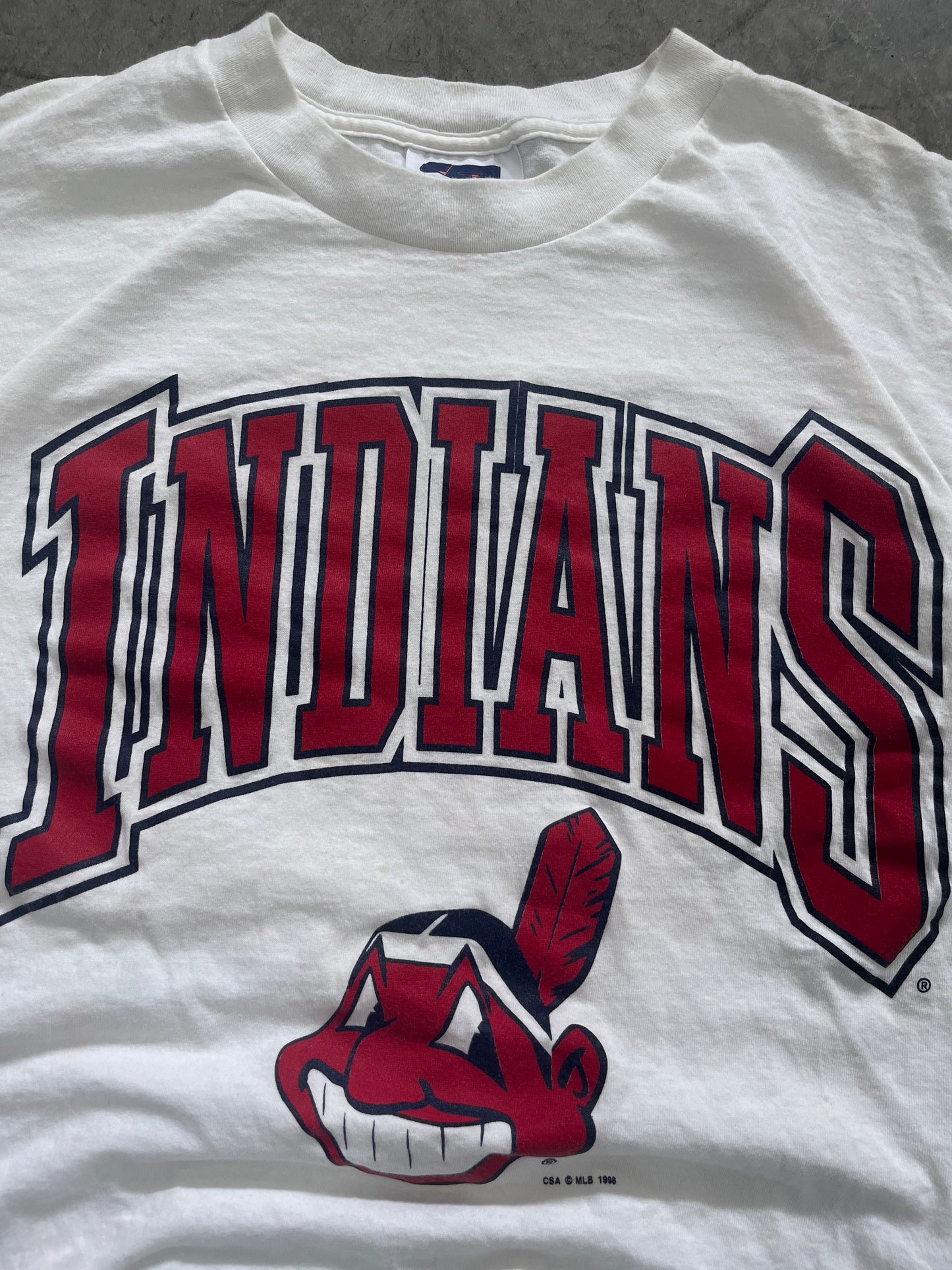 t-shirt 1998 indians -L