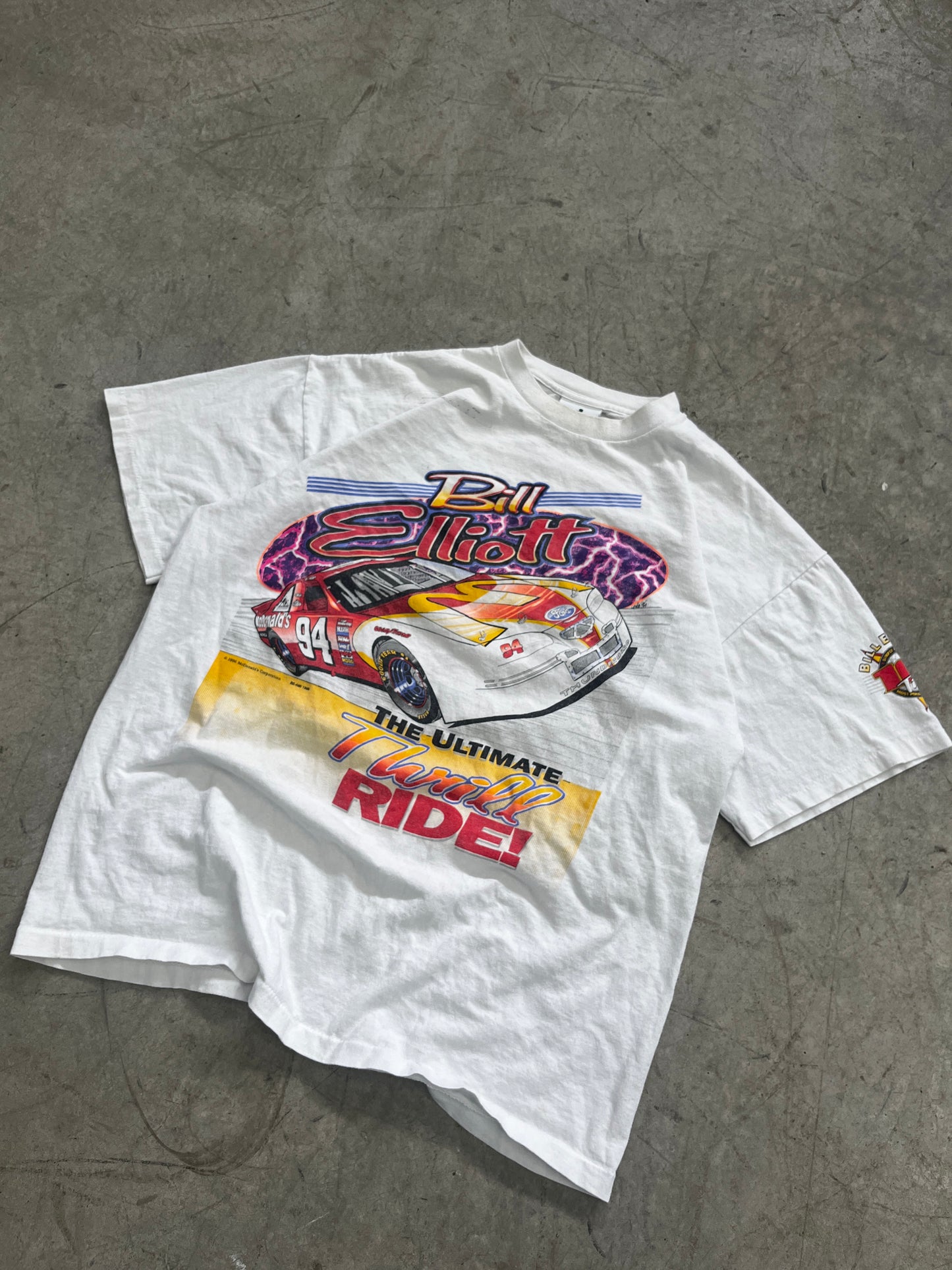 t-shirt vintage Bill Elliott -XL