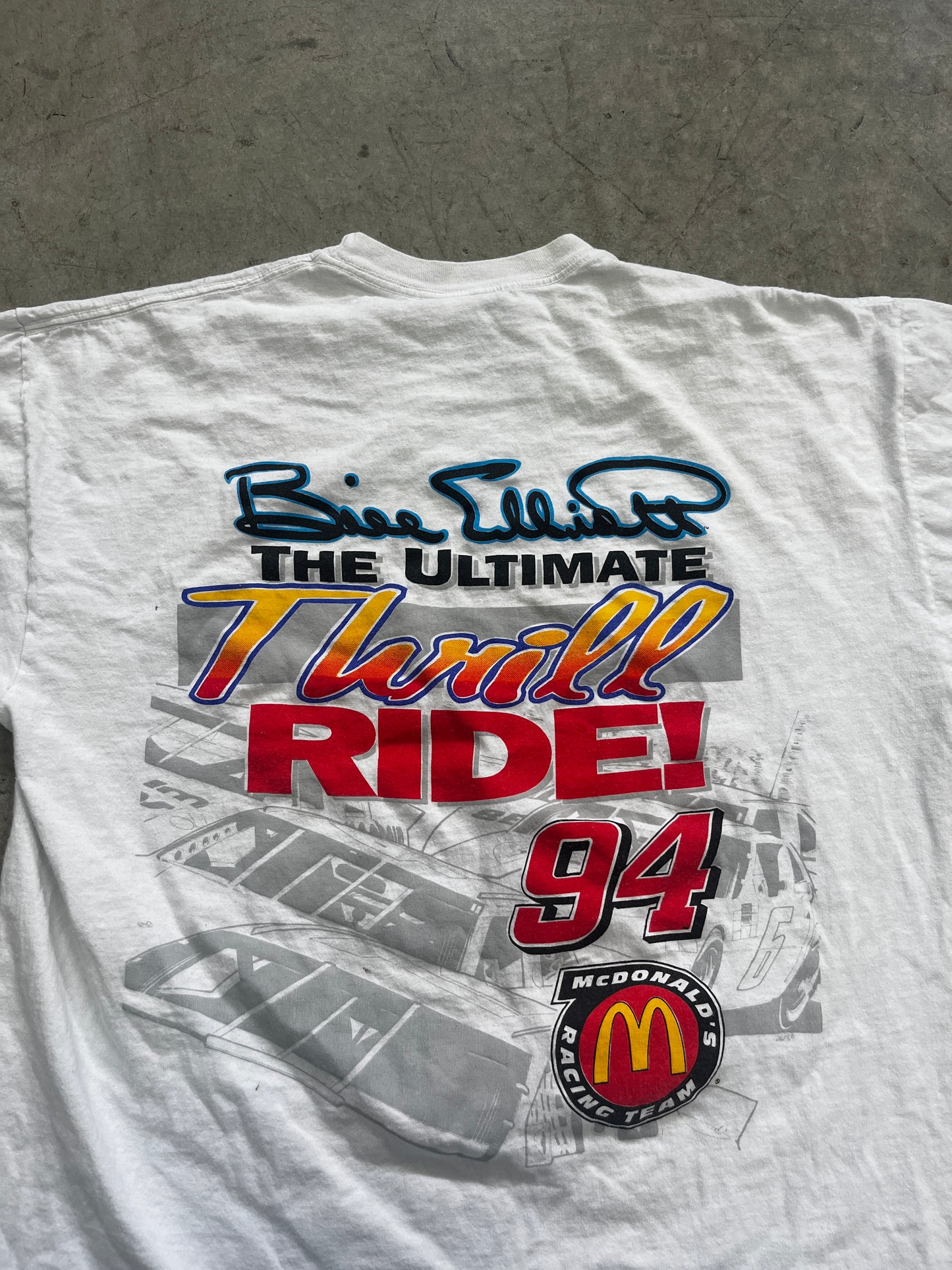 t-shirt vintage Bill Elliott -XL