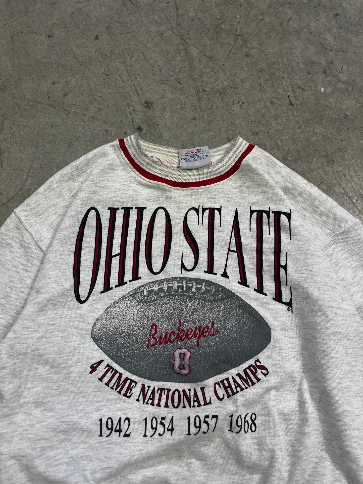 crewneck vintage ohio -fit M/L