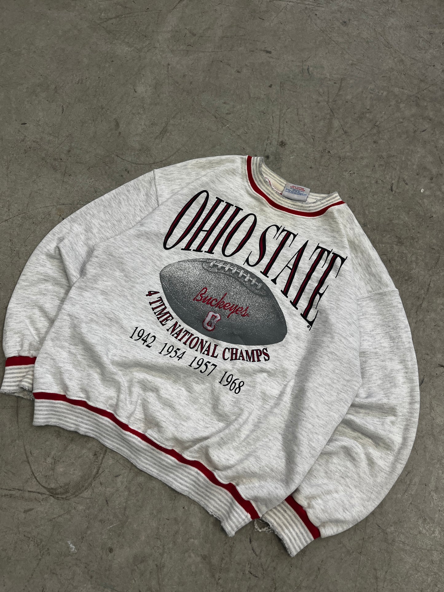 crewneck vintage ohio -fit M/L